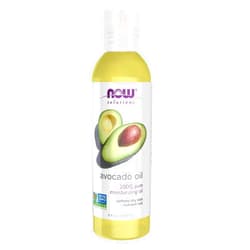 NOW Foods Solutions, Avocado Oil, 100% Pure Moisturizing Oil, Nutrient Rich and Hydrating, 4-Ounce