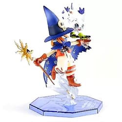 ZKYOP Digimon Vinyl Figurines Action Anime Figure Tailmon Wizarmon Action Figurines Figurines Toys PVC Model Toys Digital Monster Model Collectable Decor Best Gift for Kids Adults and Anime Fans