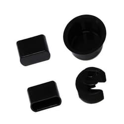 JSP Manufacturing New 4 Piece Tailgate Hinge Insert Kit - Fits Dodge & Ford Models Tailgate Hinge Pivot Bushing Insert Kit for Dodge Ram and Ford F Series Trucks