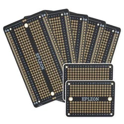 EPLZON Solderable Breadboard PCB Board Gold-Plated Solder Breadboard for DIY Electronics Projects Apply to Arduino Soldering Projects 3.5