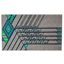 Uniart Frank Lloyd Wright Colored Kaufmann Mural Doormat