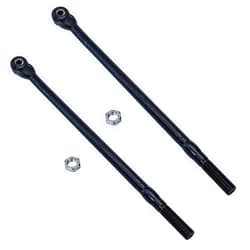 Detroit Axle - Pair (2) Front Inner Tie Rod Ends fits Left and Right Side