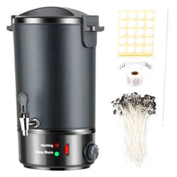 Panghuhu88 Wax Melter for Candle Making, 8L Large Electric Wax Melting Pot, Candle Making Kit with Quick Pour Spout & Constant Temperature Control Melters for Candle Soap Home Business