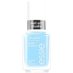 essie Nail Art Studio Jelly Gloss Nail Polish, Vegan, Sheer Blue Nail Polish, Sky Jelly, 0.46 Fl Oz