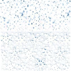 Amscan 378633 Sparkly Snow Foil Christmas Mix Confetti 1 pack Party Decoration