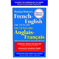 French Edition by Merriam-Webster (Author) Merriam-Webster's French-English Dictionary (English and French Edition)