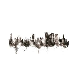 Trademark Fine Art 'Birmingham Alabama Skyline' Canvas Art by Michael Tompsett