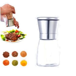GTNINE Stainless Steel Salt and Pepper Grinders Salt Shakers Adjustable Coarseness for Sea Salt Pepper Spices Mill