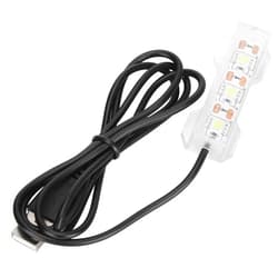 Tnfeeon Small Aquarium Water Plant Light,Full Spectrum Aquarium Lighting for Freshwater Fish Home Desktop Mini Decoration Soft LED Lamp with USB Connector
