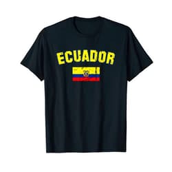 Ecuador Family ECUADOR Flag Vintage | Men Women Kids | ECUADOR T-Shirt