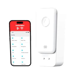 SwitchBot WiFi Water Sensor, Smart Water Leak Detector, 100dB Adjustable Alerts & App Alerts, IP67 Waterproof, Wireless Detector for Kitchen, Bathroom, Basement, No Hub Required (Support 2.4G)