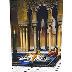 Fine Art Prints Gerome Grief Of The Pasha Mourning Tiger Painting Unframed Wall Art Print Poster Home Decor Premium