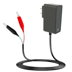 MEROM UL Listed 6V 0.6A Battery Charger for Moultrie Battery with LED Light Indicator Float Power Cord Adapter