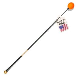 Orange Whip Golf Swing Trainer Aid Patented & Made in USA for Improved Rhythm, Flexibility, Balance, Tempo, and Strength *American Made*