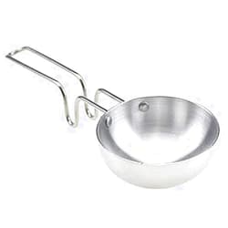 KSJONE Aluminium Scratch Resistant Coating - Mini and Large Tadka Pan for Eggs, Spices, Melting Butter, Saag, Dal, Kadhi, Dhokla
