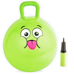 Kidoozie B-Active My First Hopper Ball - Inflatable Bouncer for Indoor & Outdoor Play, Activity & Exercise - for Children Ages 3+