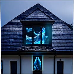 SKERELL Holographic Rear Projection Screen Foldable: Indoor Projection Screens 50