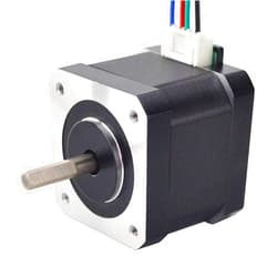 STEPPERONLINE Nema 17 Stepper Motor 1.5A 63.74oz.in 39mm Body with 1m Cable and Connector for DIY CNC/ 3D Printer