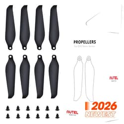 Autel 8 PCS Autel Robotics EVO Nano Propellers for EVO Nano/Nano+/ Nano Plus Drone, Low-Noise Props Blades Accessories