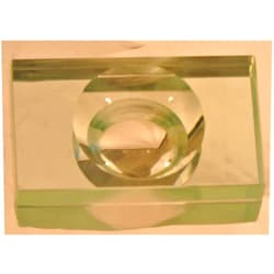 Rubidia Deep Well Slides for Dissection Microscope, 10 mm Thickness, Concave Depression Glass Plate