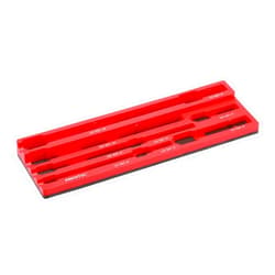 EMENTOL 9PCS Magnetic Extension Bar Holder, Red, 1/4