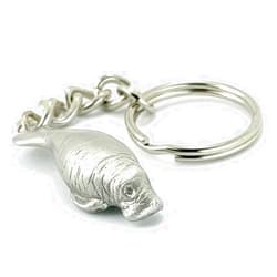 Unrealfind Quality Realistic Life-like Key Chain Manatee Scuba dive ocean (Manatee)