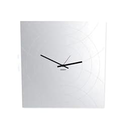 DesignObject.it DesignObject Wall Clock Narciso Square Mirror Light Gray 50x50
