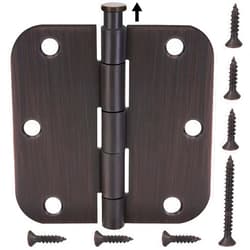 TICONN 30-Pack 3.5 Inch Door Hinges with 5/8