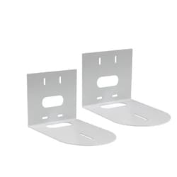 AEONS PTZ Camera Universal Wall Mounting Bracket | Sturdy Durable Compatible with Most Center Mount Cameras Hardware | AV Brackets Wall Mount Holder, White, 2-Pack
