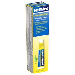 NeilMed Hemorrhoidal Pain Relief Cream with Aloe & Vitamin E, Hemorrhoid Treatment, Pain Relief, Relieves Burning, Itching and Discomfort, 1.8 oz.