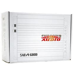 Sundown Audio SAEv4-600.1D Monoblock 600W RMS Digital Class D Amplifier