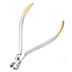 LEONTOOL Braces Wire Cutter Distal End Cut Plier Hard Wire Cutter Pliers Orthodontic Wire Cutter Side Cutter Plier with Bent Mouth Tip Stainless Steel Brace Removal Tooth Pulling Kit Tool