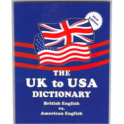 Claudine Dervaes and John Hunter,Claudine Dervaes The UK to USA Dictionary - British English vs. American English