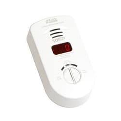 Kidde Carbon Monoxide Detector, Plug In Wall with 10-Year Battery Backup, Digital LED Display, Test-Hush Button