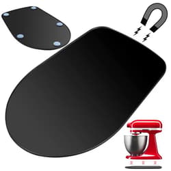BAKEWAY Metal Mixer Slider Mat for KitchenAid Stand Mixer - Appliance Sliding Tray Countertop Mixer Mover Slide Board Mats Pad Compatible with Kitchen Aid 4.5-5 Qt Tilt-Head Stand Mixer Artisan Classic