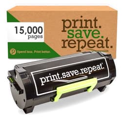 Print.Save.Repeat. Lexmark 56F1H00 High Yield Remanufactured Toner Cartridge for MS321, MS421, MS521, MS621, MS622, MX321, MX421, MX521, MX522, MX622 Laser Printer [15,000 Pages]