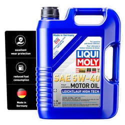 Liqui Moly Leichtlauf High Tech SAE 5W-40 | 5 L | Synthesis Technology Motor Oil | SKU: 2332