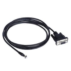 LIANSHU Nexstar RS 232 PC Interface Cable(RS 232 DB9Pin Female to RJ11 4P4C) L=6FT Black (1Pack)