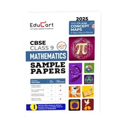 By Digraj Singh Rajput (Author), Mansi Sharma (Author), Educart (Author) & 0 more Format: Kindle Edition Educart CBSE Mathematics Class 9 Sample Papers for 2024-25 (Introducing Revision Maps) 2025