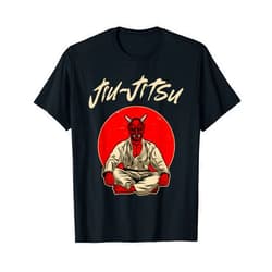 BJJ Jiu Jitsu MMA Shirts Japanese Oni Demon - Brazilian Jiu-Jitsu, MMA, BJJ T-Shirt