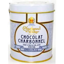 Charbonnel et Walker Luxury Drinking Chocolate White And Gold Gift Tin 300G