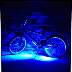 Brightz GoBrightz LED Bike Frame Light - Glowing Bike Underglow Light Bar for Night Riding - 4 Modes Flashing or Steady Glow - Cool Bicycle Lights for Kids, Teens & Adults - Be Cool, Be Safe, Be Seen