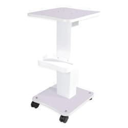 HUOXOU Esthetician Cart, Trolley Cart with Wheels, HUOXOU 3 Tier Beauty Rolling Cart, Trolley SPA, Adjustable Tattoo Table Work Station, Salon Trolley cart with Wheels, Load 220 lbs