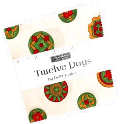 Moda Fabrics Twelve Days Charm Pack by Holly Taylor; 42-5