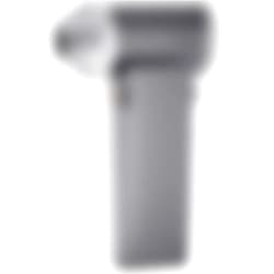 Ergopollo Compressed Air Duster - 130000RPM Electric Cleaner Kit, Replace Canned Air, Mini Rechargeable Cordless Air Blower for Keyboard, PC, Car Cleaning, Gifts for Men (Silver)