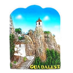 World Magnet-Eddiewei Ronda Spain World Fridge Magnet 3D Resin Collection Travel Souvenir Tourist Gift Home and Kitchen Decoration Refrigerator Magnetic Sticker (Spain1)