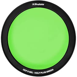 Profoto Off Camera Flash (OCF) II Gel, Half Plus Green