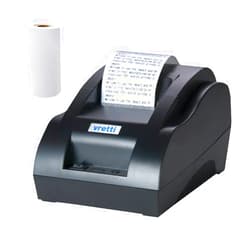 vretti Thermal Receipt Printer, 58mm Small USB Thermal Printer with High-Speed Printing Support to ESC/POS/Window and Mac System, Portable Restaurant Kitchen Printer for Cash Register