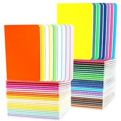EOOUT 90pcs Mini Notebooks, Small Pocket Notebook, Colorful Lined Notepad, Journal Memo Notepad, 3.5