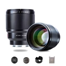VILTROX 85mm F1.8 Mark II Auto Focus Full Frame Lens for Sony E Mount, STM Large Aperture Medium Telephoto Portrait Fixed Focus Lens for Sony Camera A9 A7R3 A7III A7RIII A7M3 A7S2 A6500 A6300